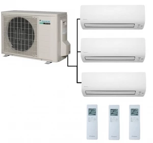 Daikin 3MXM52A Outdoor Unit - 3 Indoor Units 3 Daikin 3MXM52A Outdoor Unit - 3 Indoor Units