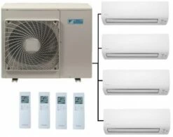 Daikin 4MXM80A Outdoor Unit - 4 Indoor Units