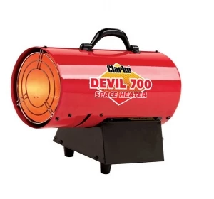 Clarke Devil 700 Propane Gas Heater - 30,000 To 50,000 Btu 3 Clarke Devil 700 Propane Gas Heater - 30,000 To 50,000 Btu
