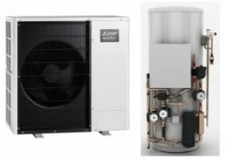 Mitsubishi Ecodan PUZ-WM60VAA - With Hot Water Cylinder