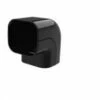 Black Trunking Vertical Elbow - CA72 2 Black Trunking Vertical Elbow - CA72 -HVAC Sales Shop Horz Elbow1