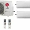 LG MU2R17.UL0 - 2 Indoor Units -HVAC Sales Shop LG Twin 1