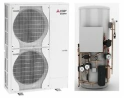 Mitsubishi Electric Ecodan PUZ-HWM140VHA - With Hot Water Cylinder