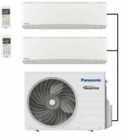 Panasonic CU-2Z35TBE Outdoor Unit - 2 Indoor Units