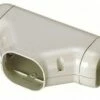 Inoac Trunking Equal Tee NT75 1 Inoac Trunking Equal Tee NT75 -HVAC Sales Shop Trunking Tee 2
