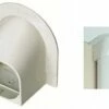 Inoac Trunking - Corner Cap NA75 1 Inoac Trunking - Corner Cap NA75 -HVAC Sales Shop corner cap 2