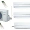 Fujitsu AOYG18KBTA3 Outdoor Unit - 3 Indoor Wall Units -HVAC Sales Shop fujitsu multi3 2
