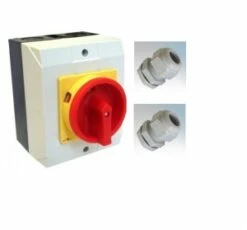 Rotary Isolator 25Amp - 4 Pole